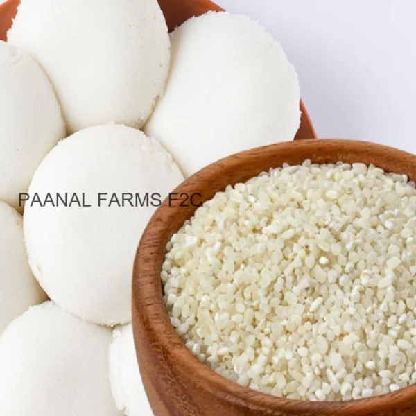 WHITE RICE IDLY RICE (SIRUMANI) - 1 KG