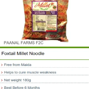 Noodles Thinai ( Fox Tail Millet)